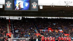 Two Southampton fans face bans after making sick 'Sala plane gestures' at Cardiff supporters 