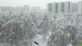 Moscow’s strongest snowstorm in 140 years delights locals