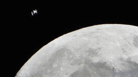 Unbelievable VIDEO of International Space Station racing across moon caught by amateur astronomer