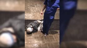 ‘No problem if he dies!’ Russian hospital guard throws out sick man brought by ambulance (VIDEO)