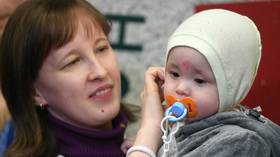 Russian toddler who survived 30 winter hours under rubble of collapsed building comes home