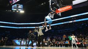 WATCH: Diallo incredibly dunks over Shaq to win NBA All-Star contest 