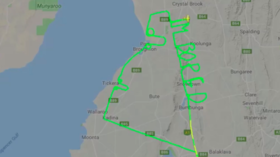 Pilot creates penises and writes ‘I’m bored’ with his plane (VIDEO) 