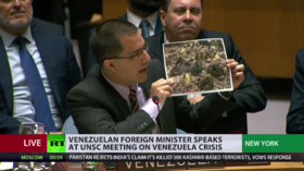 ‘Aid trucks’ carry nails & wire for barricades, Venezuelan FM says, showing photos