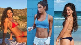 'I'll fight anyone. I want to KO girls!': 'World's sexiest fighter' eyes boxing world title (PHOTOS)