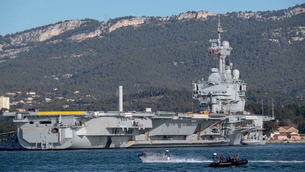 France’s only aircraft carrier sets sail for Mediterranean to ‘fight ...