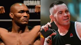 Casino showdown: UFC rivals Usman & Covington in Las Vegas scuffle (VIDEO)