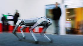 Mini ‘cheetah’ robot learns to do backflips & withstand kicks… while plotting revenge?