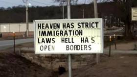 ‘Hell has open borders’: Arkansas church under fire for immigration sign