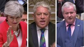 Speaker Bercow accuses SNP’s Blackford of 'whipping it up' over claims PM May laughed at him