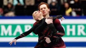 Perfect pair: Russian figure skaters Tarasova & Morzov set new world record in short program 