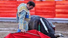 Spain’s leading matador gored in the buttocks by bull at Spanish festival (VIDEO)