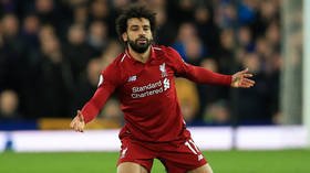 'You're literally walking alone': Salah trolled for contradictory & wrongly-worded Liverpool motto