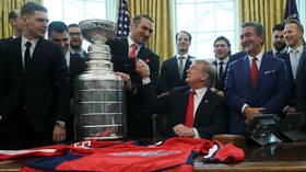 Trump hails ‘Alexander the Great’ Ovechkin as Caps bring Stanley Cup to the WH
