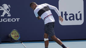 ‘I just said F*** you to him’: Nick Kyrgios makes explosive exit at Miami Open