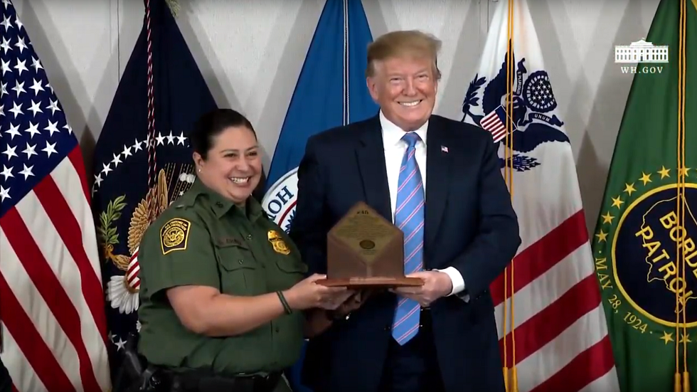 ‘Our Country Is Full’: Trump Vows More Troops At Border On Visit To ...