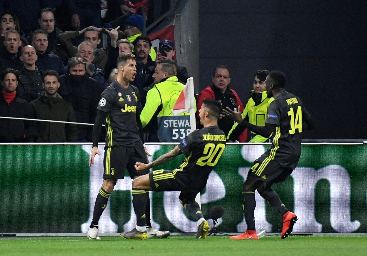 'The best leap in football': Cristiano Ronaldo stuns Ajax with 23rd ...
