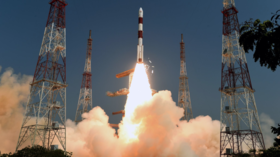 India launches top secret spy satellite into orbit along with cubesat swarm (VIDEO, PHOTOS)