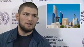 Khabib Nurmagomedov reveals UFC 'working on Abu Dhabi in September' for Russian's next fight (VIDEO)