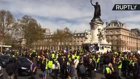 20+ arrested, leader fined: Yellow Vest protests open ‘Act 21’ in France (VIDEO)