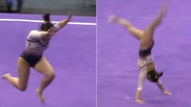 US gymnast breaks both legs in career-ending accident (GRAPHIC VIDEO)