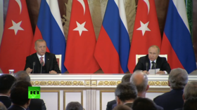 Buying S-400 Turkey's 'sovereign right': Putin & Erdogan speak to press in Moscow