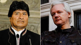 Bolivian president condemns ‘persecution of Assange over US’ murders & spying’