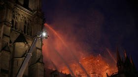 Notre Dame towers ‘saved’ from the blaze, French firefighters hope