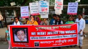 Tragic death of Bangladeshi student set on fire for reporting abuse provokes anger across the world