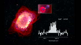 Universe’s first ever molecule discovered in dying star