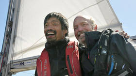BLIND Japanese sailor completes pioneering non-stop Pacific crossing (VIDEO)