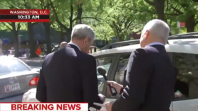 Twitterati pounce on MSNBC for sending reporter to pester Mueller near church on Easter Sunday