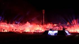 Light it up: Crazy scenes as Greek football fans celebrate first league title in 34 years (VIDEO)