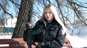 ‘Serving with grace’: Russian National Guard beauty queen defies ‘dumb blonde’ jokes