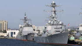 2 US Navy warships sail through Taiwan Strait, ‘face no unsafe interactions’