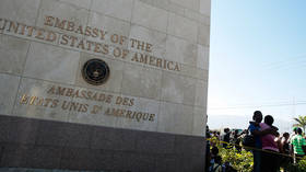 Gunfire erupts near rear entrance of US embassy in Haiti