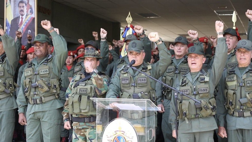 Maduro congratulates military for ‘defeating’ coup attempt as Guaido ...