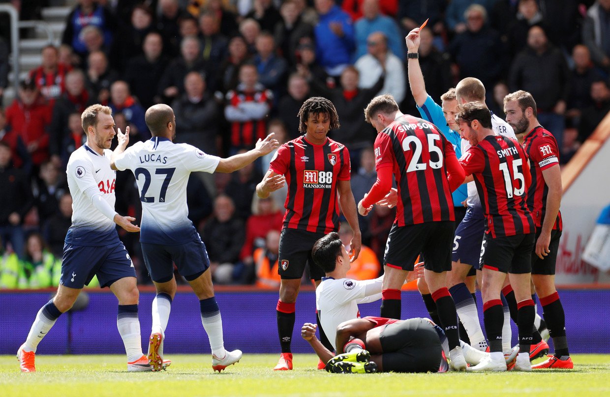 One of the stupidest red cards this season': Son Heung-min given marching orders as Spurs lose — Sport News