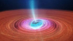 Astronomers ‘gobsmacked’ by black hole so powerful it’s dragging space behind it