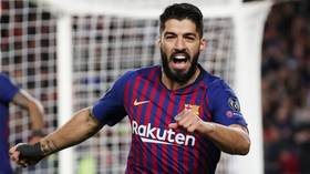 500 not out: Luis Suarez's strike against Liverpool takes Barcelona to Champions League milestone