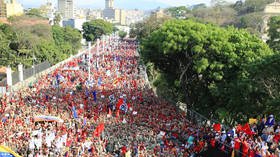 Maduro announces 'Day of Dialogue' to rectify mistakes, addresses crowds on May Day