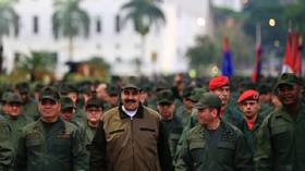 ‘United as never before’: Maduro leads military march, thanks army for loyalty (PHOTOS)