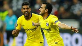 Eintracht Frankfurt 1-1 Chelsea: Pedro rocket gives Blues crucial away goal in Europa League semi