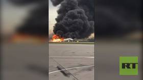 People jump from BURNING PLANE in terrifying VIDEO of Superjet-100 crash-landing
