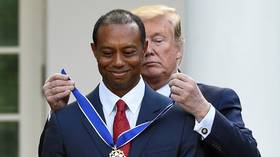 Trump critics drag Tiger Woods over Medal of Freedom 