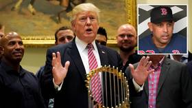 White House suffers embarrassing typo as it welcomes baseball's World Series champions