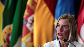 EU fully supports Iran nuclear deal, says Mogherini as Pompeo heads to Brussels
