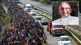 ‘Trolling Trump’? Pope donates $500k to help migrants trying to reach US