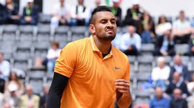 Nick Kyrgios bounced from Italian Open after chair-throwing meltdown (VIDEO)