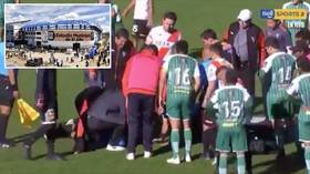 'Bolivian football is in mourning': Referee collapses and dies during Bolivian league match